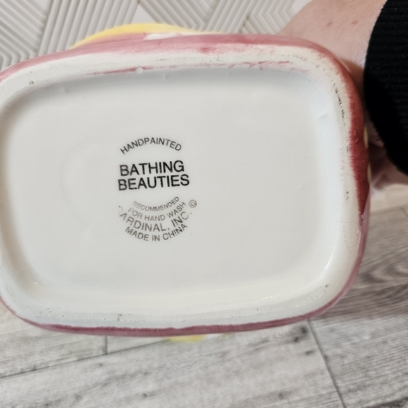 Cardinal Inc. Bathing Beauties Chip And Dip Set Rare Vintage Excellent Condition - Picture 15 of 16